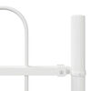 vidaXL Garden Fence White 1.7 x 1.2 m Powder-coated steel