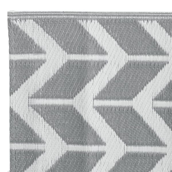 vidaXL Outdoor Carpet ARAKIL Grey 80x150 cm PP