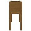 vidaXL Garden Planter Honey Brown 70x31x70 cm Solid Pinewood