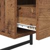 vidaXL Bedside Cabinet Old Wood 35 x 30 x 51 cm Engineered Wood
