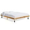 vidaXL Bed Frame without Mattress Solid Mango Wood 180x200 cm Super King
