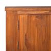 vidaXL TV Cabinet 110x30x40 cm Solid Teak Wood