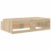 vidaXL Bed Frame with Drawer Sonoma Oak 80 x 200 cm Engineered Wood