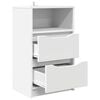 vidaXL Bedside Table White 40 x 30 x 467 cm Engineered Wood