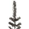vidaXL Slim Christmas Tree Black 210 cm