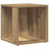 vidaXL Side Table Artisan Oak 33x33x34 cm Engineered Wood