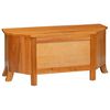 vidaXL TV Cabinet Natural 100 x 40.5 x 46 cm Solid Mahogany Wood