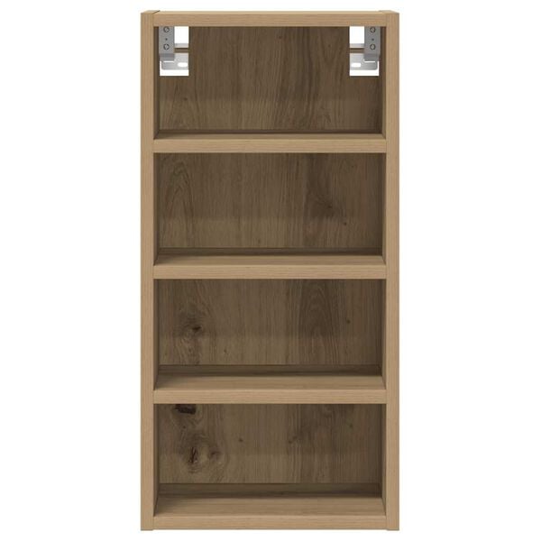 vidaXL Hanging Cabinet Riga Artisan Oak 30x29.5x60 cm Engineered Wood