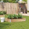 vidaXL Garden Planter 100x50 cm Solid Pine Wood