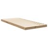 vidaXL Floor Bed Frame Artisan Oak 100 x 200 cm Engineered Wood