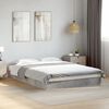 vidaXL Bed Frame without Mattress Concrete Grey 135x190 cm Double