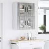 vidaXL Kitchen Cabinet 2 pcs Grey Sonoma 60 x 31 x 40 cm
