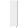 vidaXL Refrigerator Cabinet Lyon Old Wood 60x57x207 cm Engineered Wood