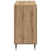 vidaXL Storage Cabinet 3 pcs Artisan Oak 60 x 35 x 70 cm
