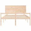 vidaXL Senior Bed without Mattress 160x200 cm Solid Wood