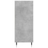 vidaXL Highboard Concrete Grey 57x35x90 cm Engineered Wood