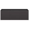 vidaXL Planter Black 120x40x40 cm Cold-rolled Steel