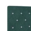 vidaXL Headboard with Headboard Dark Green 100 cm Faux Leather