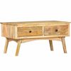 vidaXL Coffee Table 82x52x42 cm Solid Mango Wood
