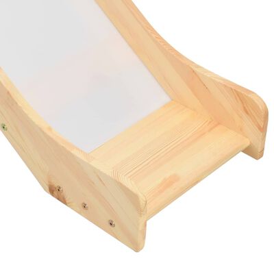 vidaXL Children's Loft Bed Frame with Slide & Ladder Pinewood 208x230cm