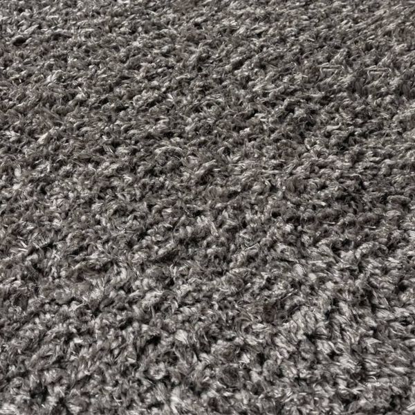 vidaXL High Pile Shaggy Rug Anthracite 120x170 cm 50 mm
