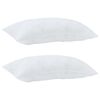 vidaXL Duvet with Pillow 3 pcs White Microfibre