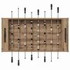 vidaXL Foosball Table Artisan Oak 146.5 x 74 x 85 cm Engineered Wood