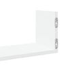 vidaXL Wall Shelves 3 pcs White 80x18x18 cm Engineered Wood