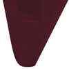 vidaXL 100 pcs Stretch Chair Covers Bordeaux