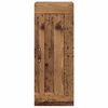 vidaXL Wall Mounted Cabinet Old Wood 34.5 x 34 x 90 cm Engineered Wood