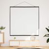 vidaXL Projection Screen Wall-Hanging 89 Inch 1:1