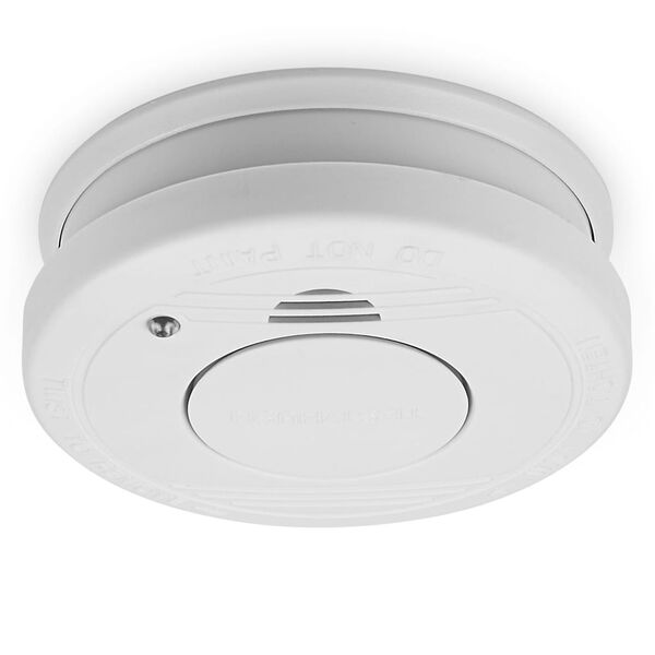 Smartwares 2-Pack Smoke Alarm Set 10x10x3.5 cm White