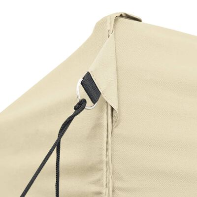 vidaXL Foldable Tent Pop-Up 3x4.5 m Cream White