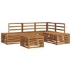 vidaXL Outdoor Sofa Set Natural