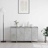 vidaXL Sideboard Concrete Grey 135 x 41 x 75 cm Engineered Wood