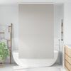 vidaXL Shower Roller Blind with Cassette 130x240 cm Fabric Width 126 cm
