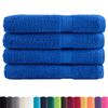 vidaXL Premium Towels "SOLUND" 4 pcs Blue 100x200 cm 600 gsm