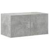 vidaXL Wall Cabinet Concrete Grey 80x42.5x40 cm Engineered Wood
