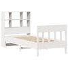 vidaXL Bed Frame without Mattress White 90x200 cm Solid Wood Pine
