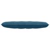 vidaXL Back Pillow Blue 140 x 50 cm Corduroy Fabric