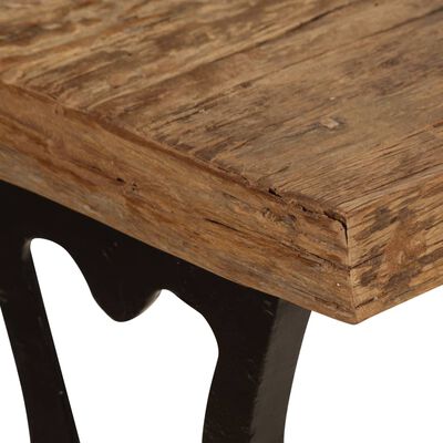 vidaXL Console Table Solid Reclaimed Wood 120x40x76 cm