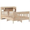 vidaXL Bed Frame without Mattress 140x200 cm Solid Wood Pine