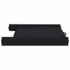 vidaXL Washing Machine Intermediate Shelf Black 60 x 60 x 8 cm Steel