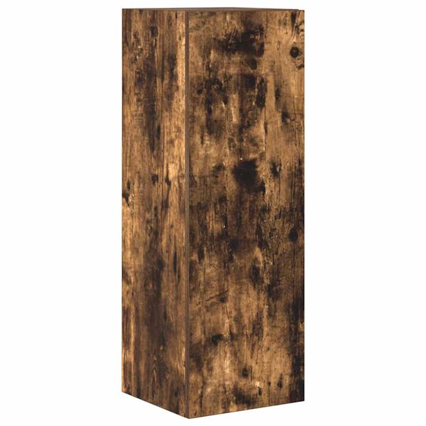 vidaXL 3 Piece TV Cabinet Set Smoked Oak Engineered Wood