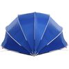 vidaXL Pool Dome Folding Manual Green 546 x 516 x 250 cm