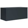 vidaXL File Cabinet Anthracite 90x40x145 cm Steel
