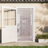 vidaXL Door Curtain Transparent 200 mmx1.6 mm 50 m PVC