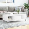 vidaXL Coffee Table White 104x60x35 cm Engineered Wood