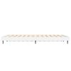 vidaXL Bed Frame without Mattress White 120x190 cm Small Double Engineered Wood