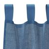 vidaXL Voile Curtains with Loops 2 pcs Royal Blue 140x245 cm